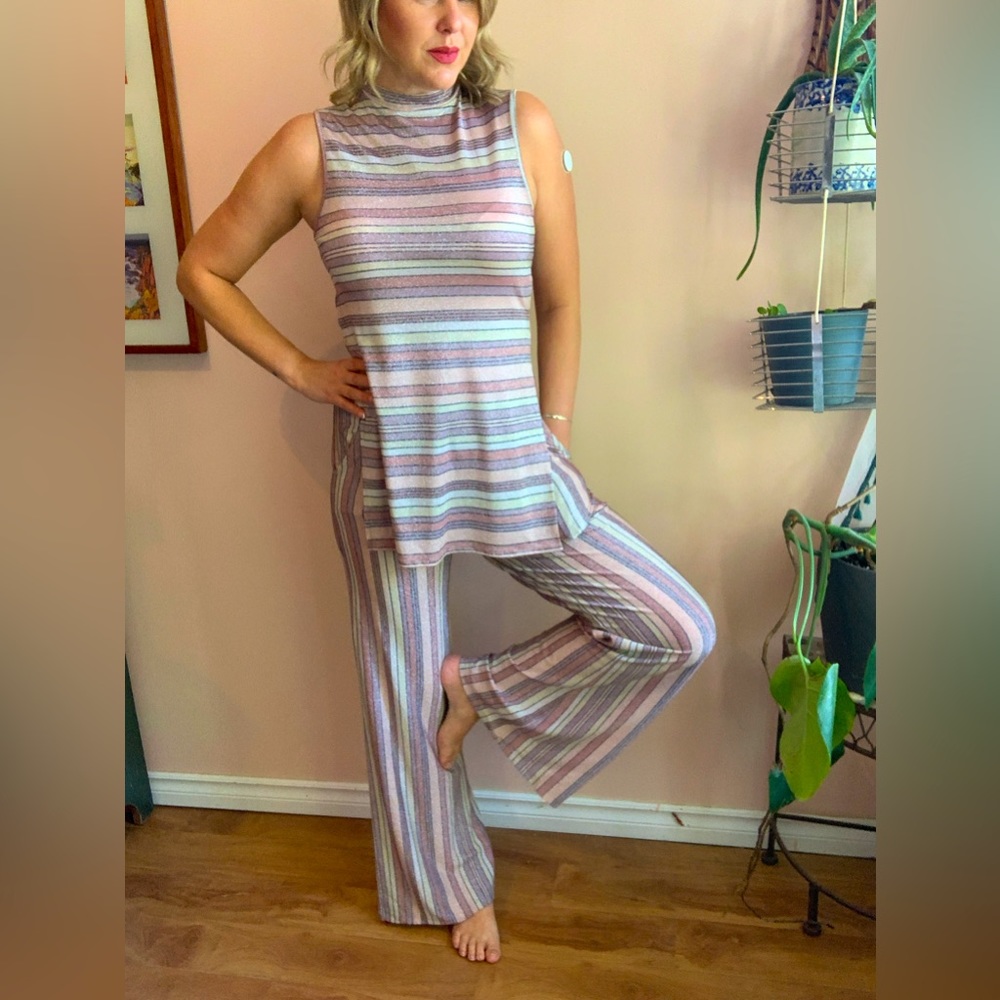 Gorgeous 2 Piece Marciano Disco Hippie Set